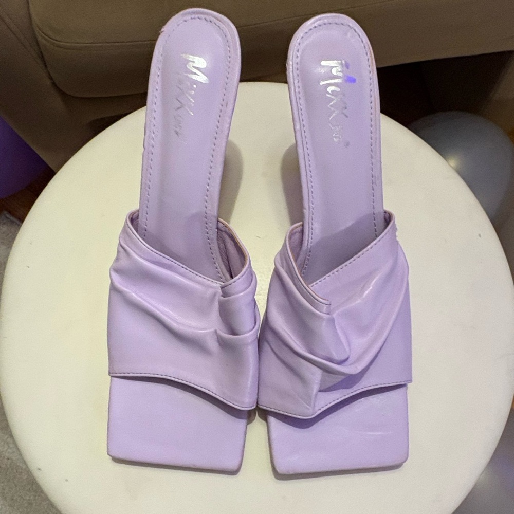 Mixx Shuz Lavender Mules